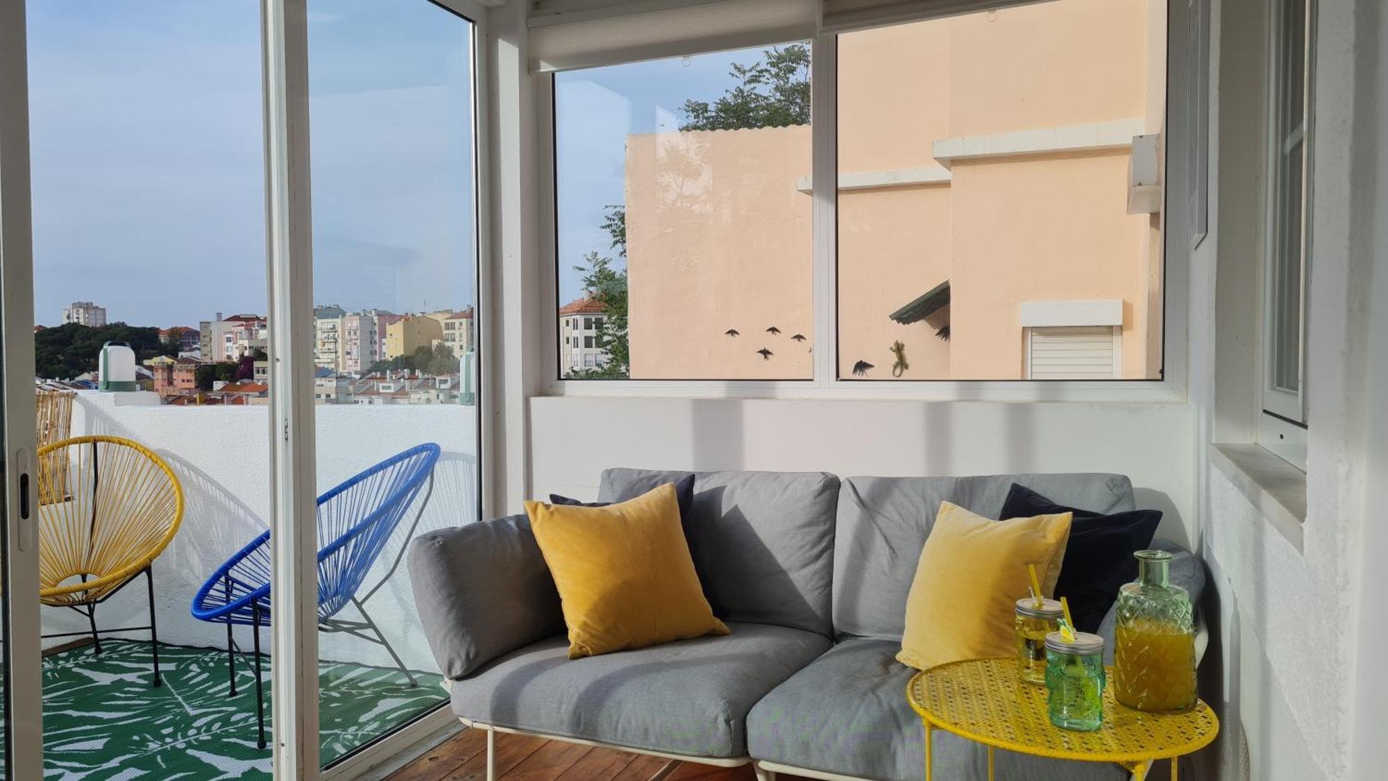 Happy Stay Lisbon - Suite With A View, Private Terrace & Ac Екстериор снимка